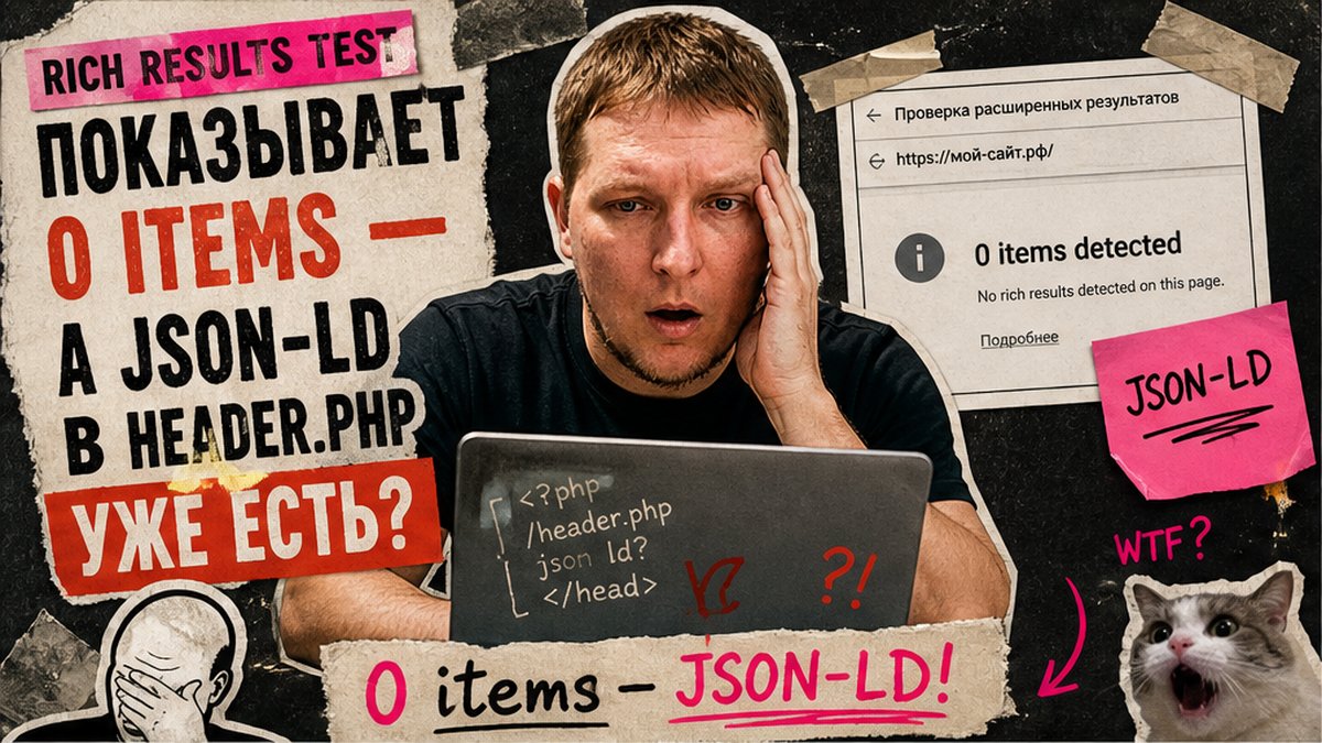 Микроразметка Битрикс: ProductGroup, JSON-LD и проверка без дублей
