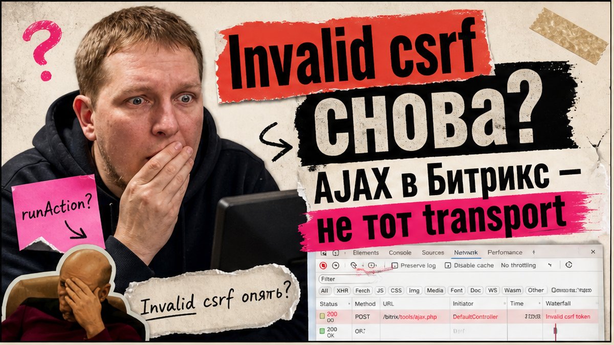Как сделать AJAX-контроллер в 1С-Битрикс через BX.ajax.runAction?