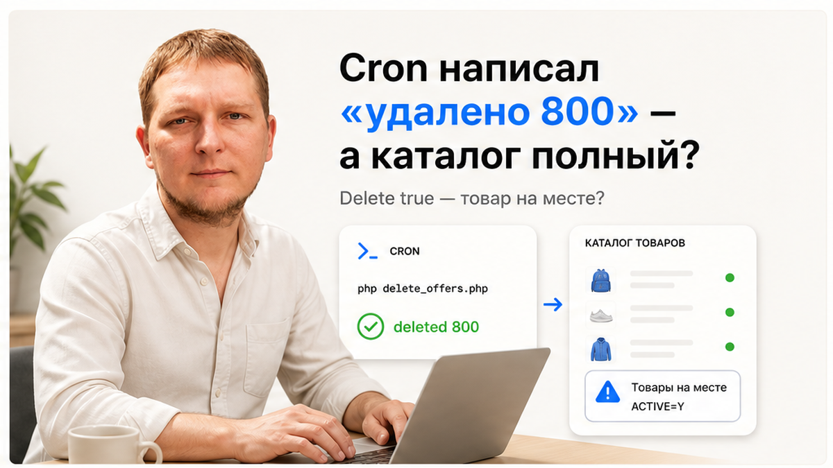 Как удалить элемент инфоблока в Битрикс через CIBlockElement::Delete?