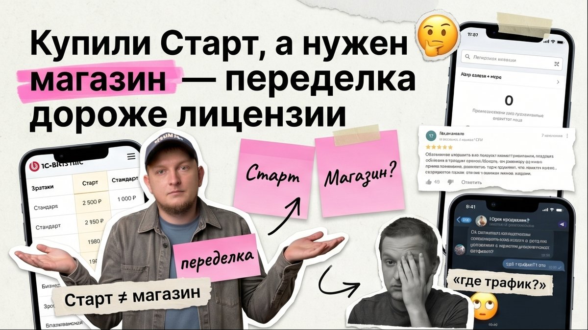 Как выбрать редакцию 1С-Битрикс: Старт, Стандарт, Малый бизнес или Бизнес