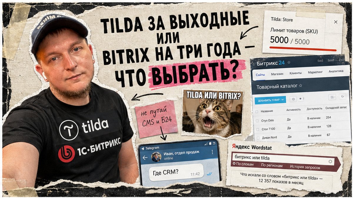 Bitrix или конструктор: как сравнить платформы для сайта малого бизнеса