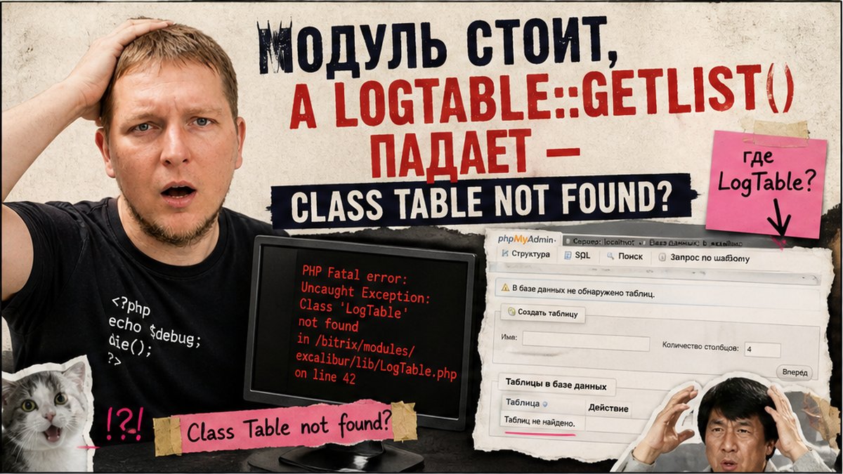 Как создать свою ORM-таблицу в 1С-Битрикс через DataManager и getMap?