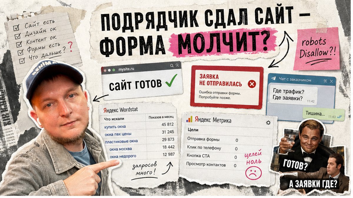 Как проверить сайт после запуска: чек-лист для предпринимателя