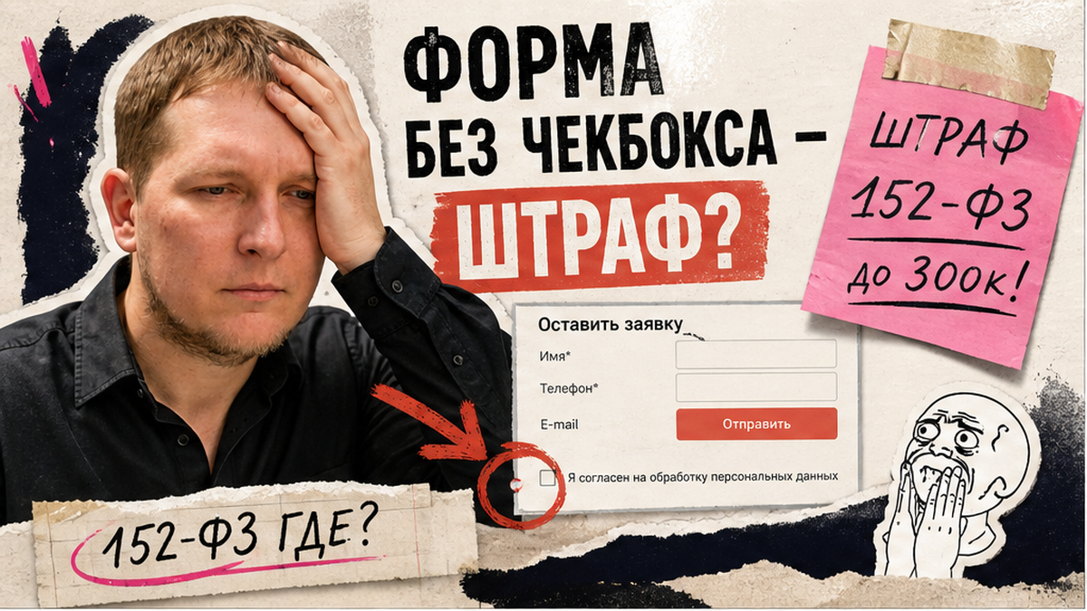 Как добавить политику конфиденциальности на сайт 1С-Битрикс: 152-ФЗ, cookie и согласие