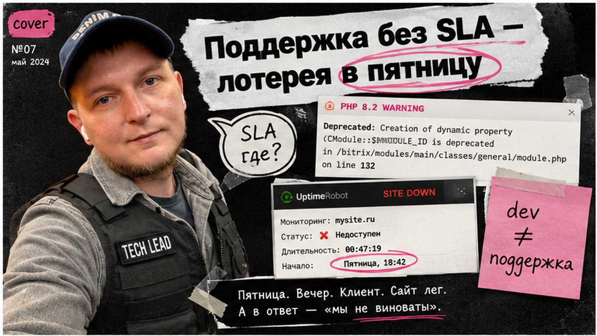 Как организовать поддержку сайта на 1С-Битрикс: чек-лист для бизнеса