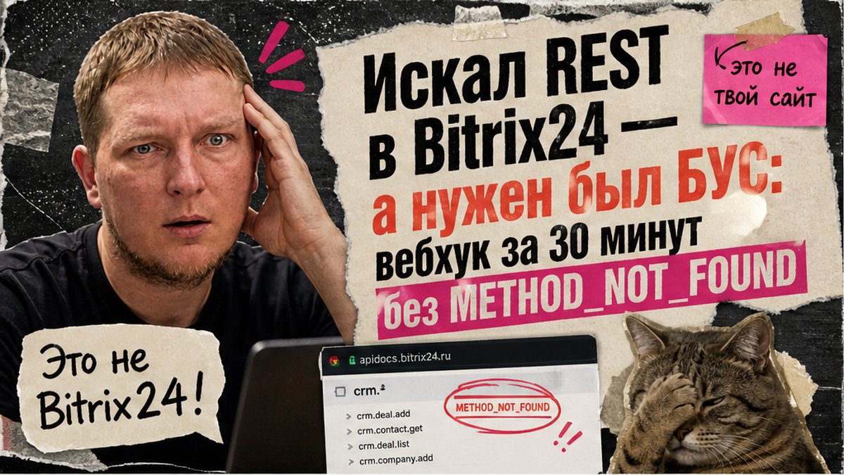 Как настроить REST API на 1С-Битрикс: Управление сайтом?
