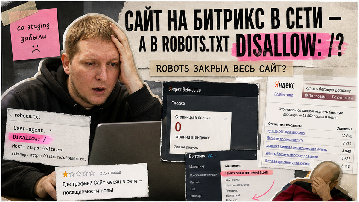 Как настроить SEO на сайте Битрикс: базовый чек-лист для бизнеса