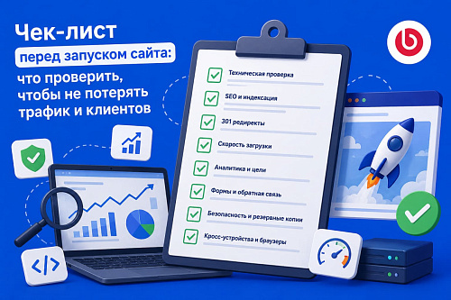 Чек-лист перед запуском сайта: что проверить, чтобы не потерять трафик и клиентов