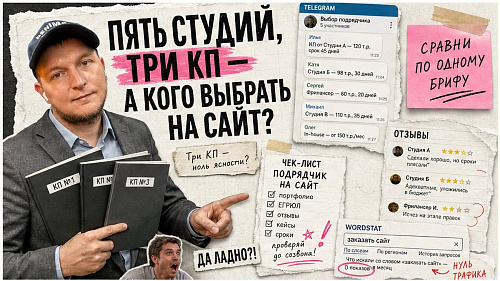 Как выбрать подрядчика на сайт: чек-лист для предпринимателя