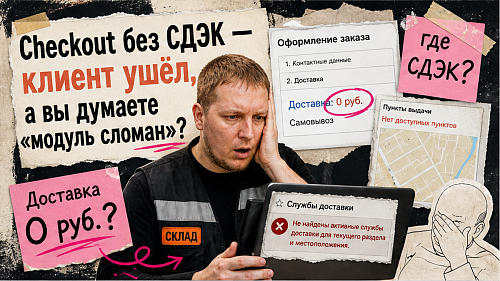 Как настроить доставку на сайте 1С-Битрикс: СДЭК, Яндекс и расчёт на checkout