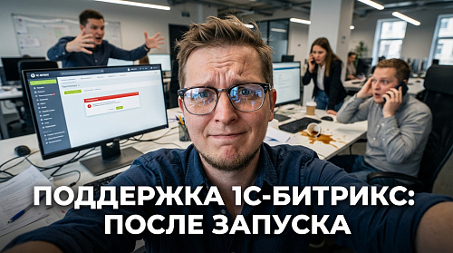 Поддержка сайта на 1C-Битрикс: план развития после запуска