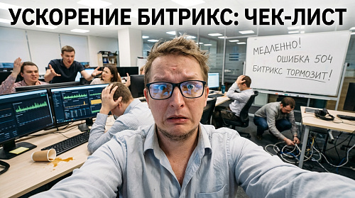 Ускорение сайта на Битрикс: чек-лист по оптимизации скорости